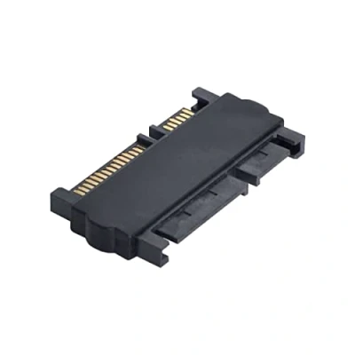 Abbildung von chenyang CY 3.5&quot; 2.5inch SATA 22Pin 7+15 Stecker auf Verlängerung Konverter Gerader Adapter