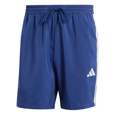 Abbildung von adidas Herren Essential Three Stripes Chelsea Short, Dark Blue/White, L