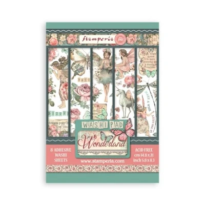 Abbildung von Washi pad 8 sheets A5 Wonderland