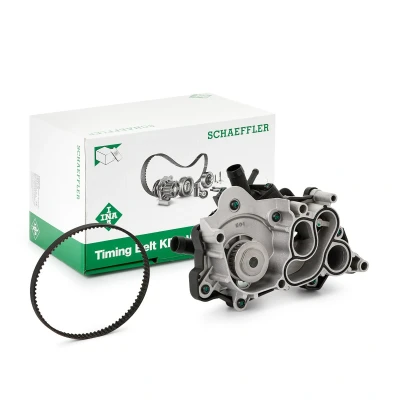 Abbildung von INA 530 0742 30 Wasserpumpe + Zahnriemensatz VOLKSWAGEN: Golf 7, Tiguan I, Passat B8 Variant, SKODA: Octavia 3 Combi, Yeti, Fabia III Hatchback
