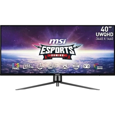Abbildung von MSI Gaming LED Monitor »MAG401QR«, 102 cm/40 Zoll, 3440 x 1440 px, UWQHD, 1 ms Reaktionszeit, 155 Hz, 3 Jahre Herstellergarantie, USB C