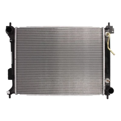 Abbildung von VALEO 701254 Kühler, Motorkühlung Aluminium 500 388 16 HYUNDAI: i20 I Hatchback