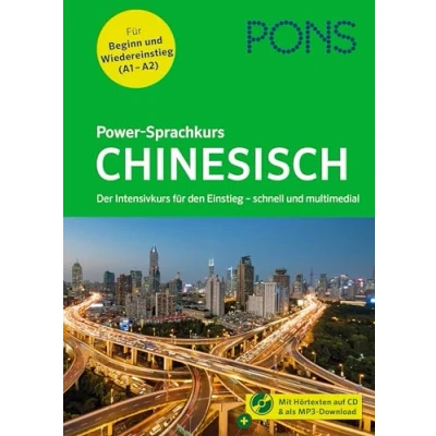 Abbildung von PONS Power Sprachkurs Chinesisch für Anfänger: Der Intensivkurs mit Buch, CD und Online Tests