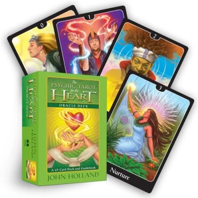 Abbildung von the Psychic Tarot for Heart Oracle Deck: A 65 card Deck and Guidebook