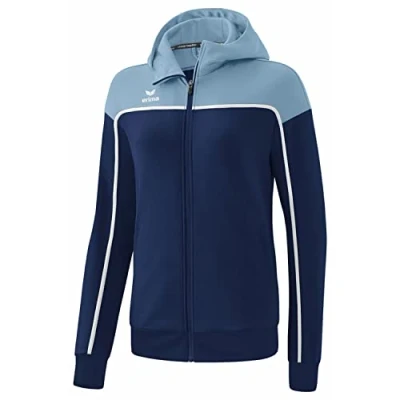 Abbildung von Erima Change Trainingsjacke, Damen, Größe: 44, New navy faded denim weiss