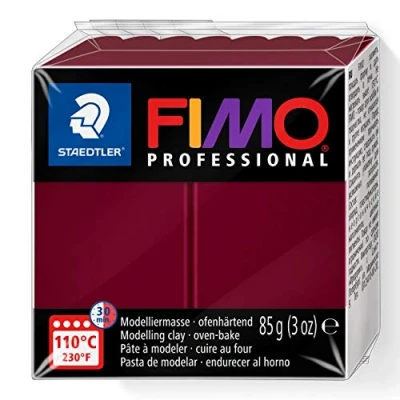 Abbildung von STAEDTLER 8004 23 Fimo Professional Normalblock, 85 g, bordeaux