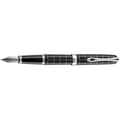 Abbildung von Diplomat Excellence A Plus Rhomb Guilloche Lapis Black FP M