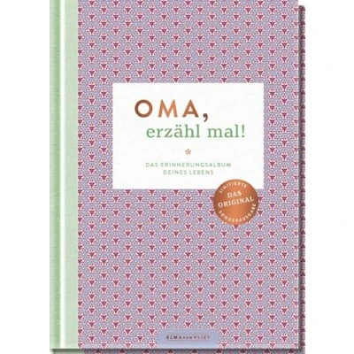 Abbildung von Oma, Erzähl mal!: Das Erinnerungsalbum deines Lebens Original │ Hochwertige Sonderausgabe des Bestsellers Erinnerungsbuch für deine ... Vliet mal! Reihe im Skandi Design)