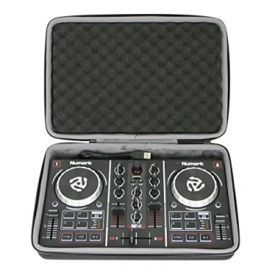 Abbildung von co2CREA Hart Reise Schutz Hülle Etui Tasche für Hercules DJControl Inpulse 200 / Numark Party Mix DJ Controller (Tasche) (Tasche Mix)