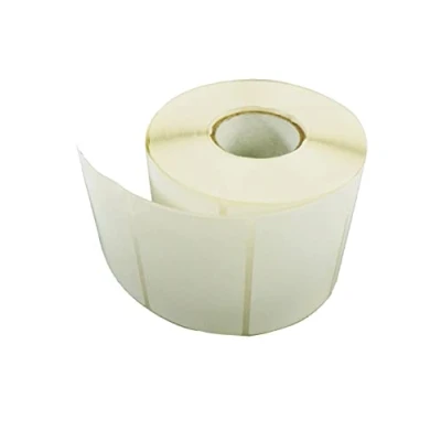 Abbildung von Netuno 1 Rolle Thermo Etiketten selbstklebend 8 x 5 cm 1000 Stück Klebeetiketten Thermotransfer Universaletiketten weiß zum Bedrucken in Thermodruckern Barcodeetiketten auf für Logistik