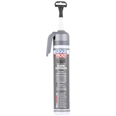 Abbildung von LIQUI MOLY Silikondichtmasse schwarz 200 ml Karosserieschutz Dichtstoff Unterbodenschutz Art. Nr.: 6185