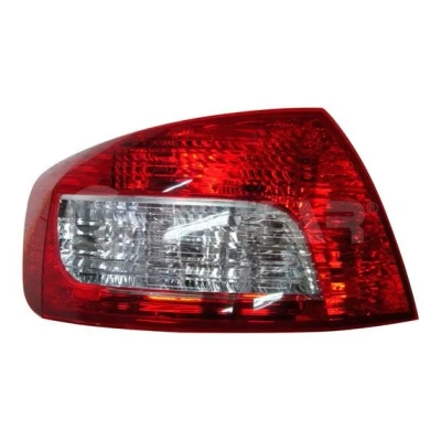 Abbildung von ABAKUS 550 1953R UE Rückleuchte rechts P21W, PY21W Rot ohne Lampenträger, Glühlampe PEUGEOT: 407 Saloon