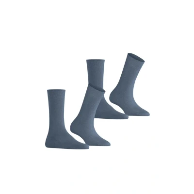 Abbildung von Burlington Everyday 2PACK Onesize Socken, Damen, Größe: 36 41, Blau