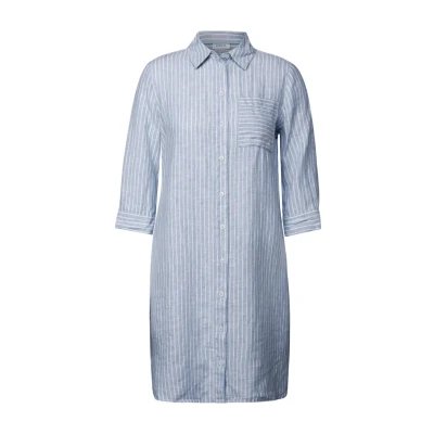 Abbildung von Cecil Blusenkleid, Damen, Größe: Medium, Blau