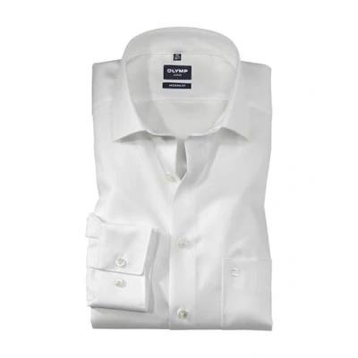 Abbildung von OLYMP Herren Oberhemd Langarm Luxor,Twill,modern fit,Global Kent,Hellbeige 20,44
