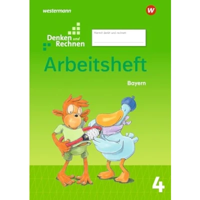 Abbildung von Denken und Rechnen Ausgabe 2021 für Grundschulen in Bayern: Arbeitsheft 4