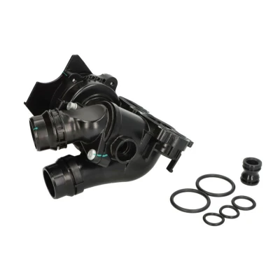 Abbildung von INA 538 0980 10 Wasserpumpe mit Dichtung Gehäuse, Metallgehäuse für Zahnriemen Nebenantrieb AUDI: A8 D4, A4 B8 Saloon, Avant