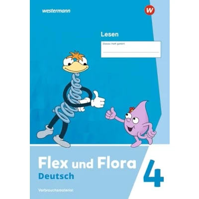 Abbildung von Flex und Flora Ausgabe 2021: Heft Lesen 4 (Druckschrift) Verbrauchsmaterial