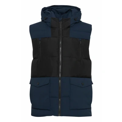 Abbildung von Indicode Jeans Idflikko Weste, Herren, Größe: Small, Navy
