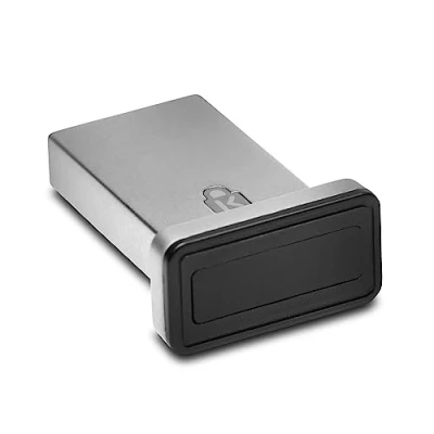 Abbildung von Kensington Fingerabdruckscanner VeriMark IT, USB Fingerabdruckleser und scanner für Windows 10 Hallo, Biometrischer Sicherheitsscanner Unternehmen, K64704EU