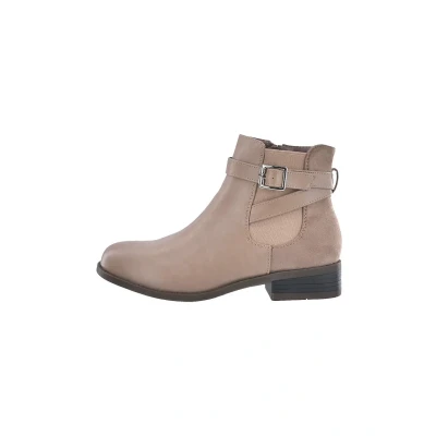 Abbildung von Elara Damen Stiefelette Chelsea Ankle Boots Chunkyrayan C298 Khaki 38