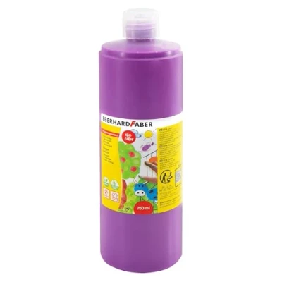 Abbildung von Eberhard Faber 578933 Fingerfarbe EFA Color, manganviolett, 750 ml, schnelltrocknend und auswaschbar