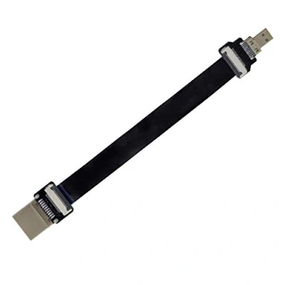 Abbildung von xiwai CYFPV HDMI Stecker auf Micro Verlängerung FPC Flachkabel 1080P für FPV HDTV Multicopter Luftaufnahmen (0,2m)