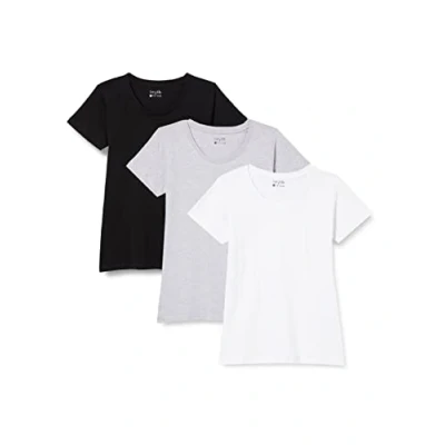 Abbildung von berydale Damen T Shirt mit Rundhalsausschnitt aus 100% Baumwolle im Multipack