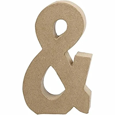 Abbildung von Symbol, groß, H: 20,5 cm, &amp;, 1 Stck.