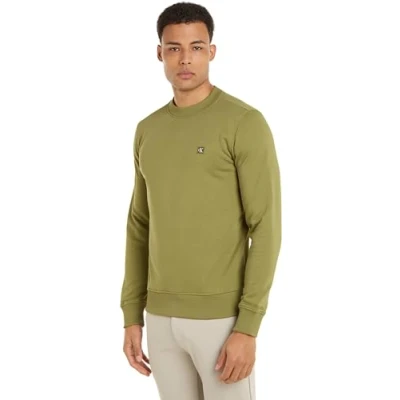 Abbildung von Calvin Klein Jeans Badge CREW NECK Unisex Sweatshirt, Größe: XL, Dark juniper