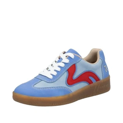 Abbildung von RIEKER Sport Plateausneaker, Freizeitschuh, Halbschuh, Schnürschuh in veganer Verarbeitung