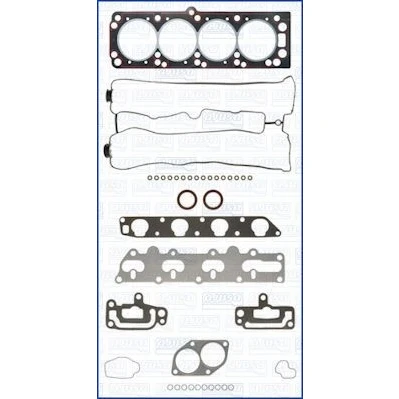 Abbildung von AJUSA FIBERMAX 52137400 Dichtungssatz, Zylinderkopf mit Zylinderkopfdichtung, Ventilschaftabdichtung OPEL: Astra G CC, Vectra A Saloon, Calibra