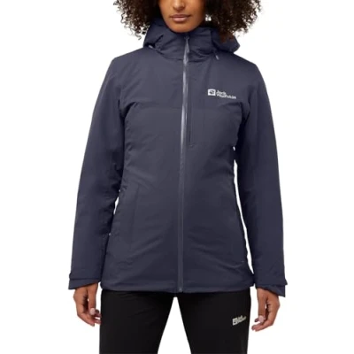 Abbildung von Jack Wolfskin Damen Hunberg 3in1 Jkt W, Graphite, S EU