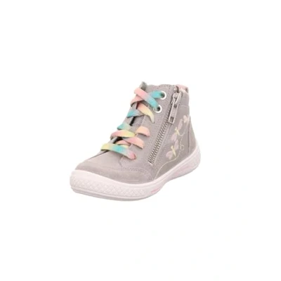Abbildung von Superfit Tensy Sneaker high für Kinder, Größe: 25, Hellgrau/rosa Schuhe