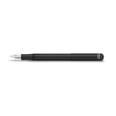 Abbildung von Kaweco F?llfederhalter LILIPUT Schwarz I Exklusiver F?llhalter f?r Tintenpatronen inklusive Retro Metallbox F?ller 12,5 cm Federbreite: BB (Extra Breit)
