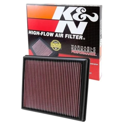Abbildung von K&amp;N 33 2997 Motorluftfilter: Hochleistung, Prämie, Abwaschbar, Ersatzfilter,Erhöhte Leistung, 2012 2019 (M2, i8, 335i, 435i, M135, M235, 435i)