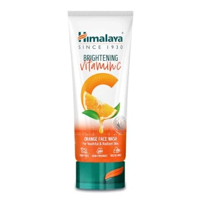 Abbildung von Himalaya Brightening Vitamin C Orange Face Wash Cleanser Remove Dull Skin 100ml
