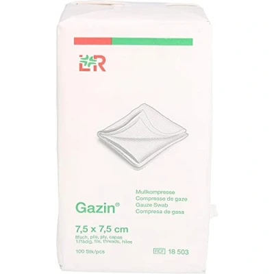 Abbildung von Gazin Op Kompressen 7,5x7,5cm 8fach
