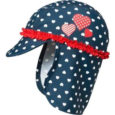Abbildung von Playshoes Badekappe Kopfbedeckung Unisex Kinder,Herzchen,49