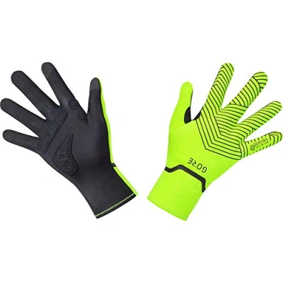 Abbildung von GORE WEAR C3 Stretch Handschuhe TEX INFINIUM, 9, Neon Gelb/Schwarz