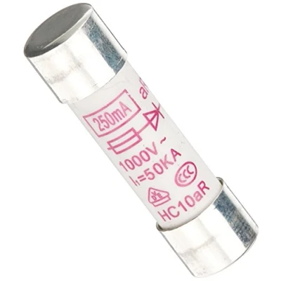 Abbildung von PeakTech Set Keramik Feinsicherung 250 mA / 1000 V, 10,3 x 38 mm, Audio und HiFi, 10 Stück, P 7500