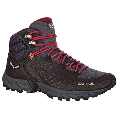 Abbildung von Salewa WS Alpenrose 2 Mid Gore TEX Damen Trekking &amp; Wanderstiefel, Grau (Asphalt/Tawny Port), 40 EU