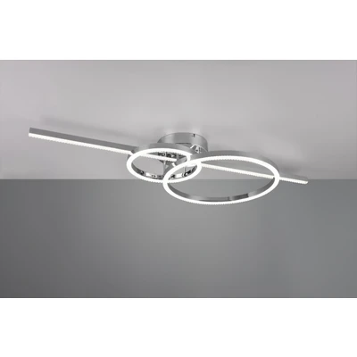Abbildung von Trio Leuchten LED Deckenleuchte Montilla 6433010306, Metall Chrom, Acryl, inkl. 54 Watt LED, Fernbedienung