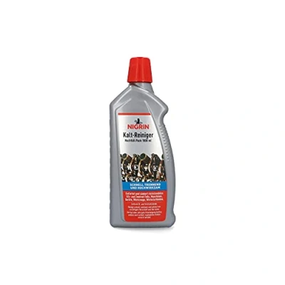 Abbildung von NIGRIN Kaltreiniger, entfettet und säubert rückstandslos, Nachfüllflasche, 1000 ml