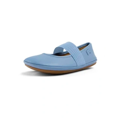 Abbildung von Camper Right KIDS Riemchenballerina für Kinder, Größe: 33, Medium blue Schuhe