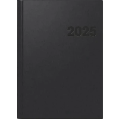 Abbildung von BRUNNEN Buchkalender Modell 781 (2025), 2 Seiten = 1 Woche, A4, 144 Seiten, Balacron Einband, schwarz
