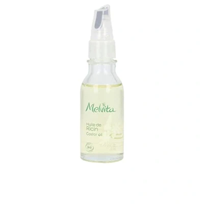 Abbildung von Melvita Bio Rizinusöl Pflege für Nägel, Nagelhaut, Wimpern/Haar 100 % natürlich zertifiziert Flasche 50 ml