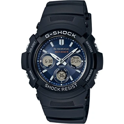 Abbildung von Casio HerrenArmbanduhr Analog Digital Quarz Harz AWG M100SB 2AER