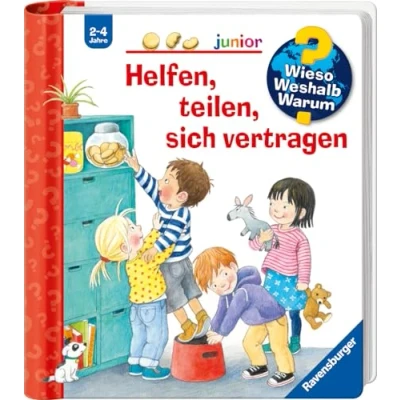 Abbildung von Wieso? Weshalb? Warum? junior, Band 66: Helfen, teilen, sich vertragen (junior, 66)