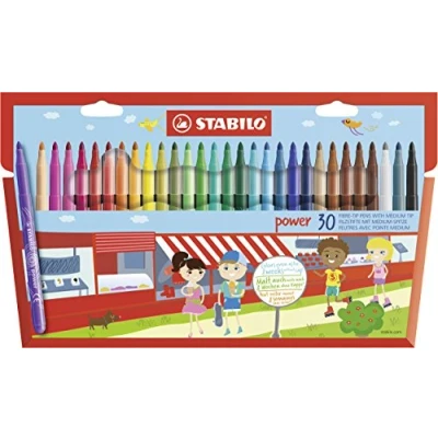 Abbildung von STABILO Power Fasermaler 30er Pack